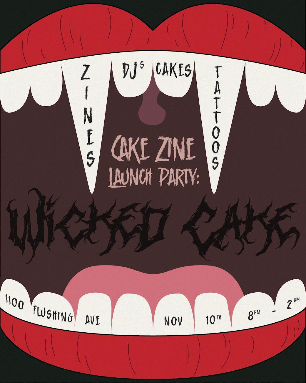 Cake Zine Launch Party
