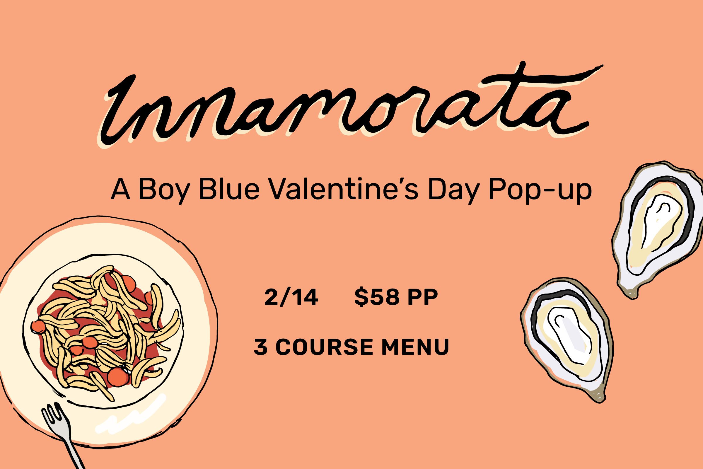 Innamorata <3 A Boy Blue Valentine’s Day Pop-up