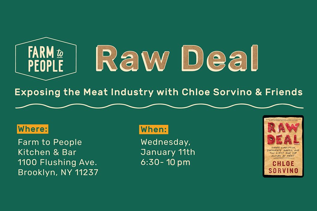 Raw Deal: Exposing the Meat Industry with Chloe Sorvino & Friends