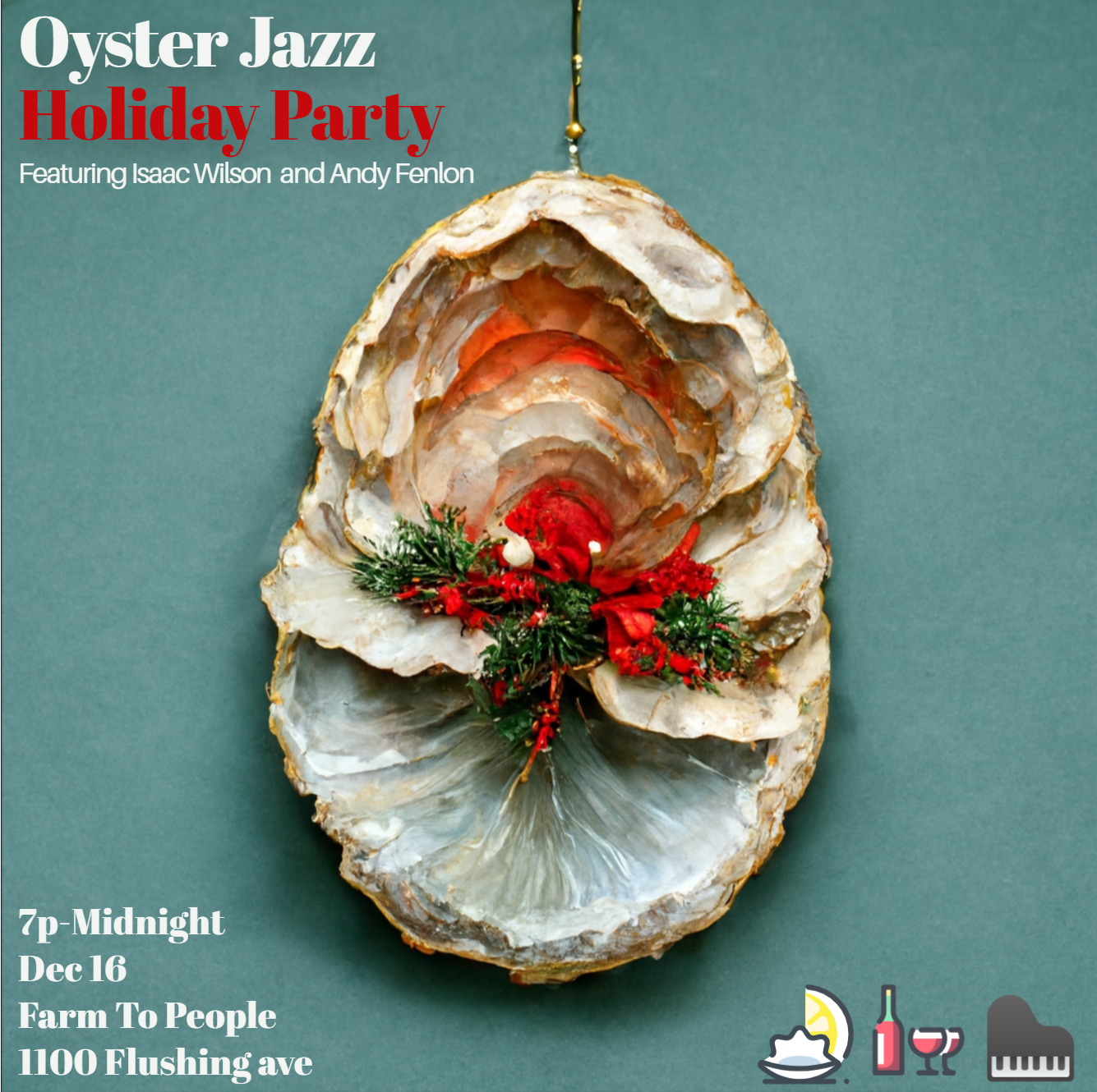 Oyster Jazz Holiday Party